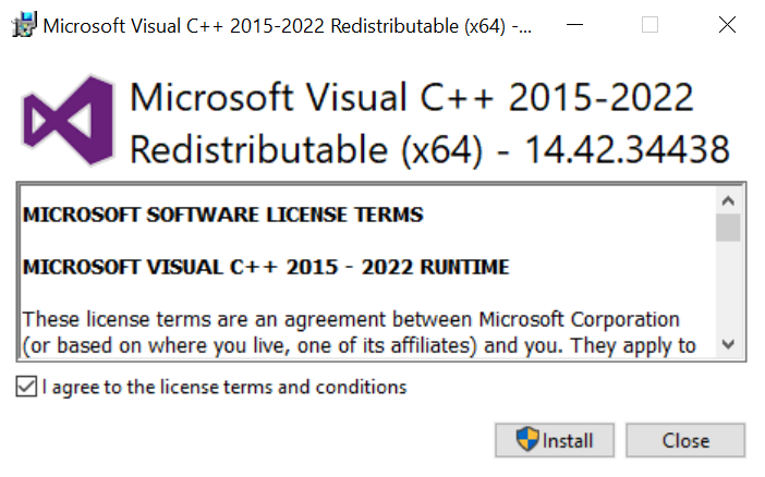 Install VC